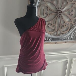 White House Black Market Red Top